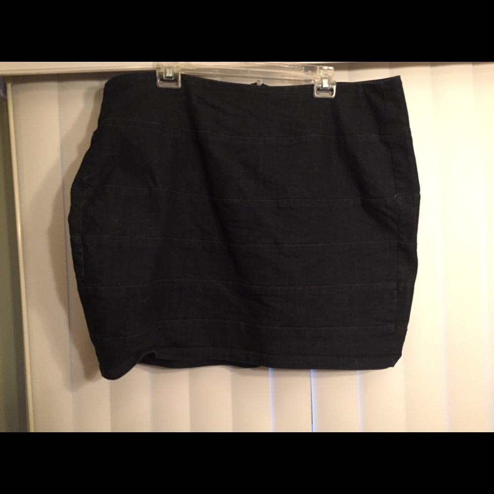 Denim Bandeau mini